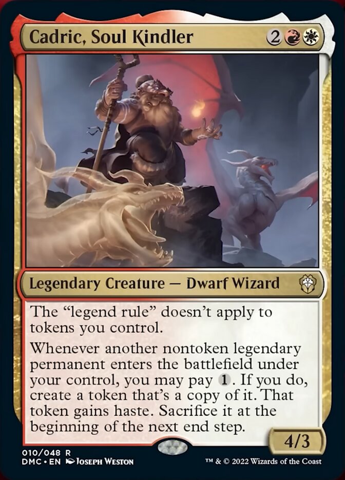 Cadric, Soul Kindler [Dominaria United Commander] | Gear Gaming Fayetteville