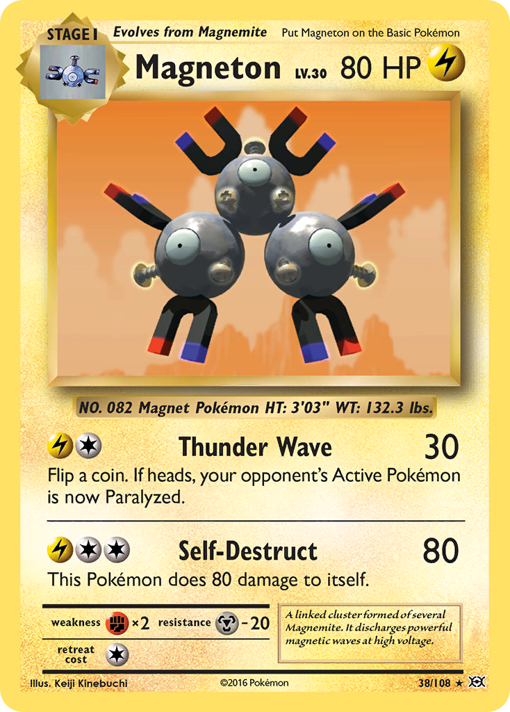 Magneton (38/108) [XY: Evolutions] | Gear Gaming Fayetteville