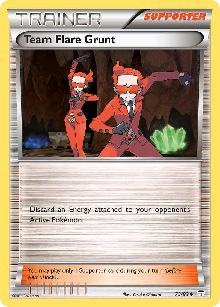 Team Flare Grunt (73/83) [XY: Generations] | Gear Gaming Fayetteville