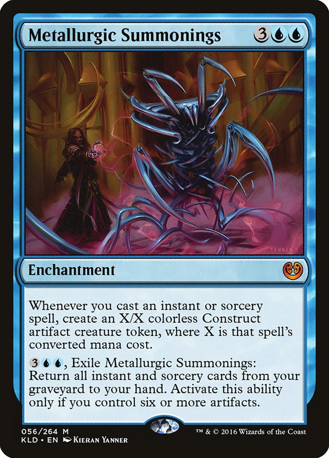 Metallurgic Summonings [Kaladesh] | Gear Gaming Fayetteville