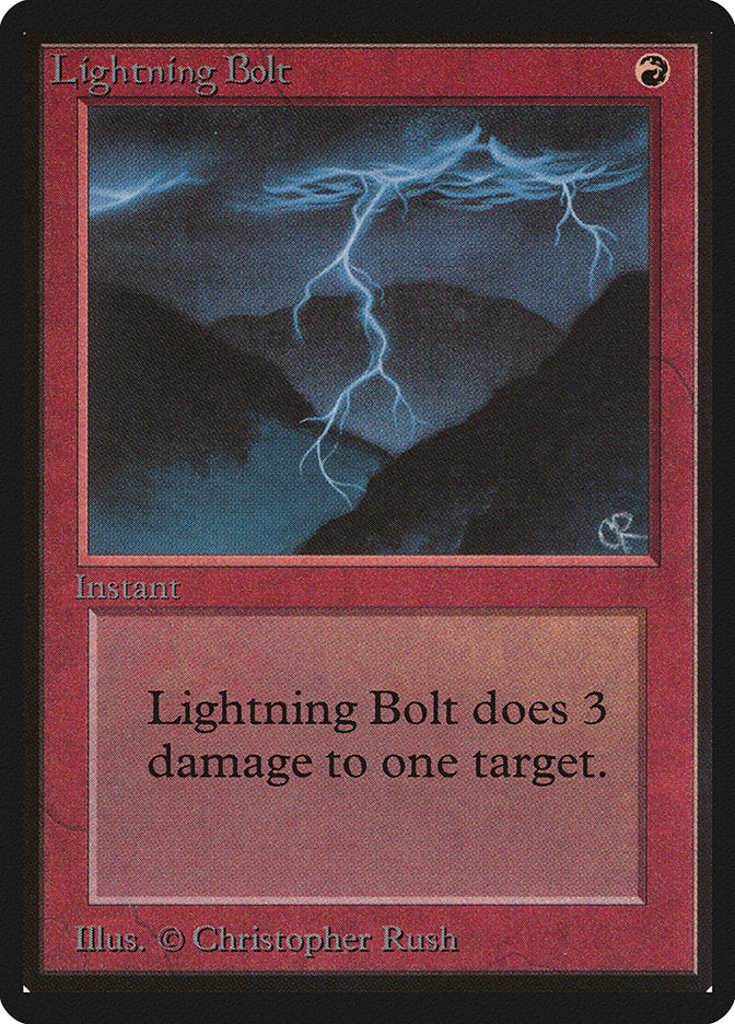 Lightning Bolt [Beta Edition] | Gear Gaming Fayetteville