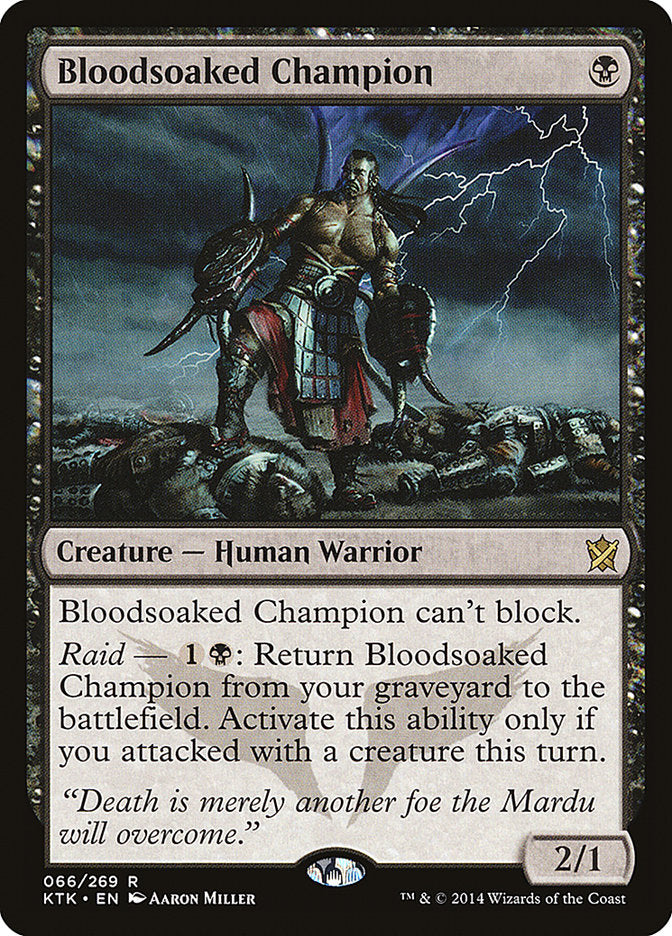 Bloodsoaked Champion [Khans of Tarkir] | Gear Gaming Fayetteville