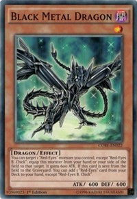 Black Metal Dragon [Clash of Rebellions] [CORE-EN022] | Gear Gaming Fayetteville