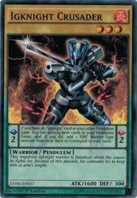 Igknight Crusader [Clash of Rebellions] [CORE-EN027] | Gear Gaming Fayetteville