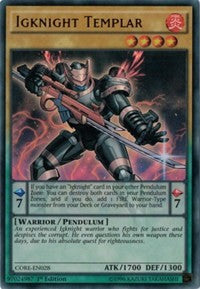 Igknight Templar [Clash of Rebellions] [CORE-EN028] | Gear Gaming Fayetteville