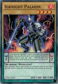 Igknight Paladin [Clash of Rebellions] [CORE-EN029] | Gear Gaming Fayetteville