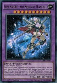 Gem-Knight Lady Brilliant Diamond [Clash of Rebellions] [CORE-EN047] | Gear Gaming Fayetteville