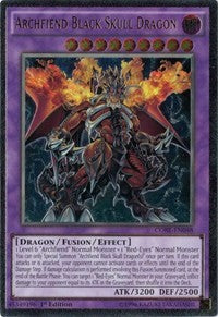 Archfiend Black Skull Dragon (UTR) [Clash of Rebellions] [CORE-EN048] | Gear Gaming Fayetteville