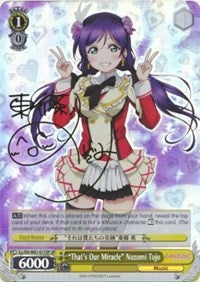 "That's Our Miracle" Nozomi Tojo (SP) [Love Live! DX] | Gear Gaming Fayetteville