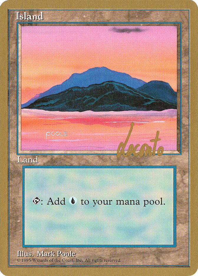 Island (ml369) (Michael Loconto) [Pro Tour Collector Set] | Gear Gaming Fayetteville