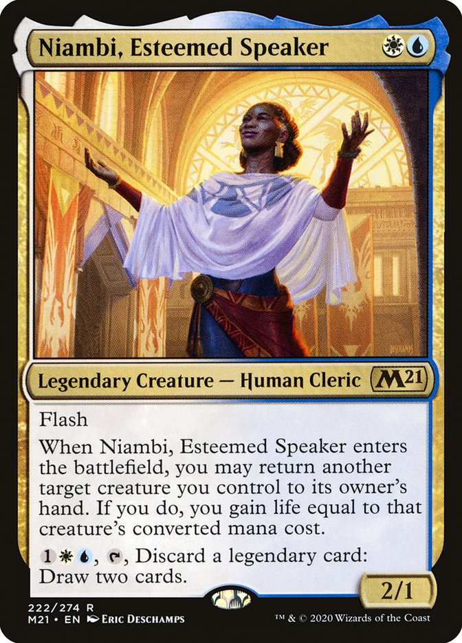 Niambi, Esteemed Speaker [Core Set 2021] | Gear Gaming Fayetteville