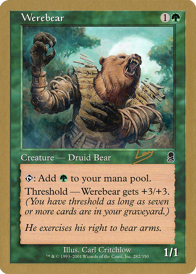 Werebear (Raphael Levy) [World Championship Decks 2002] | Gear Gaming Fayetteville