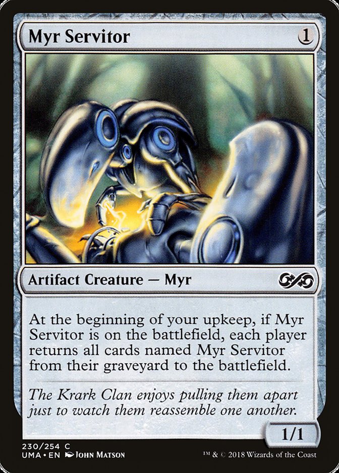 Myr Servitor [Ultimate Masters] | Gear Gaming Fayetteville