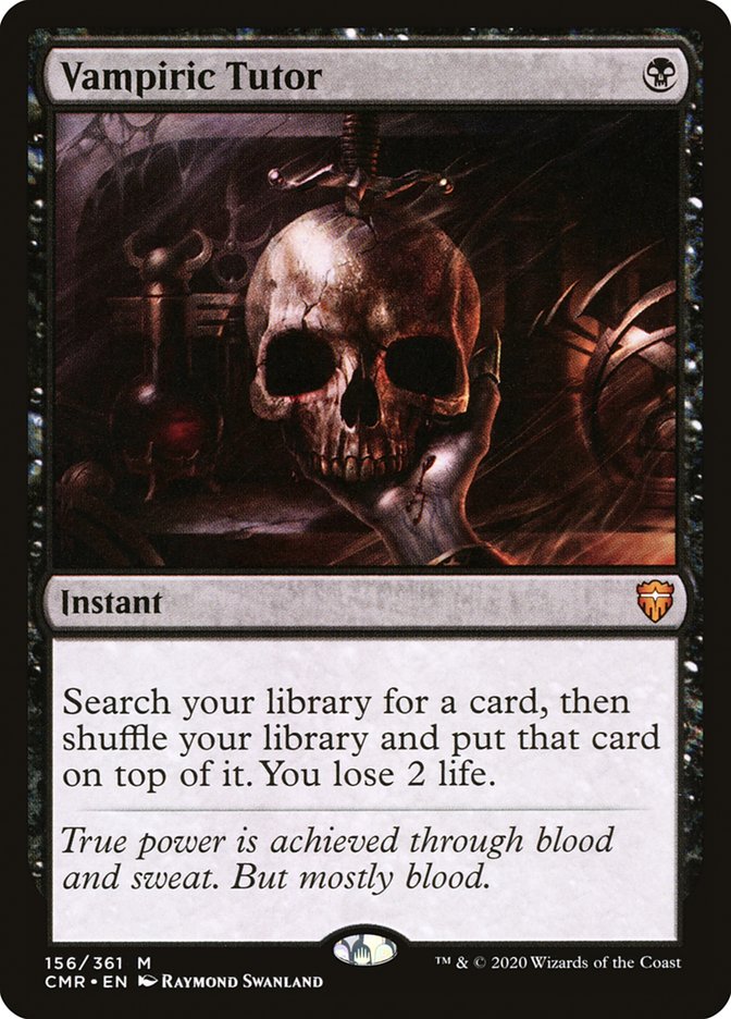 Vampiric Tutor [Commander Legends] | Gear Gaming Fayetteville