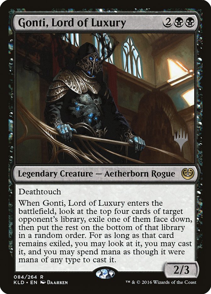 Gonti, Lord of Luxury (Promo Pack) [Kaladesh Promos] | Gear Gaming Fayetteville