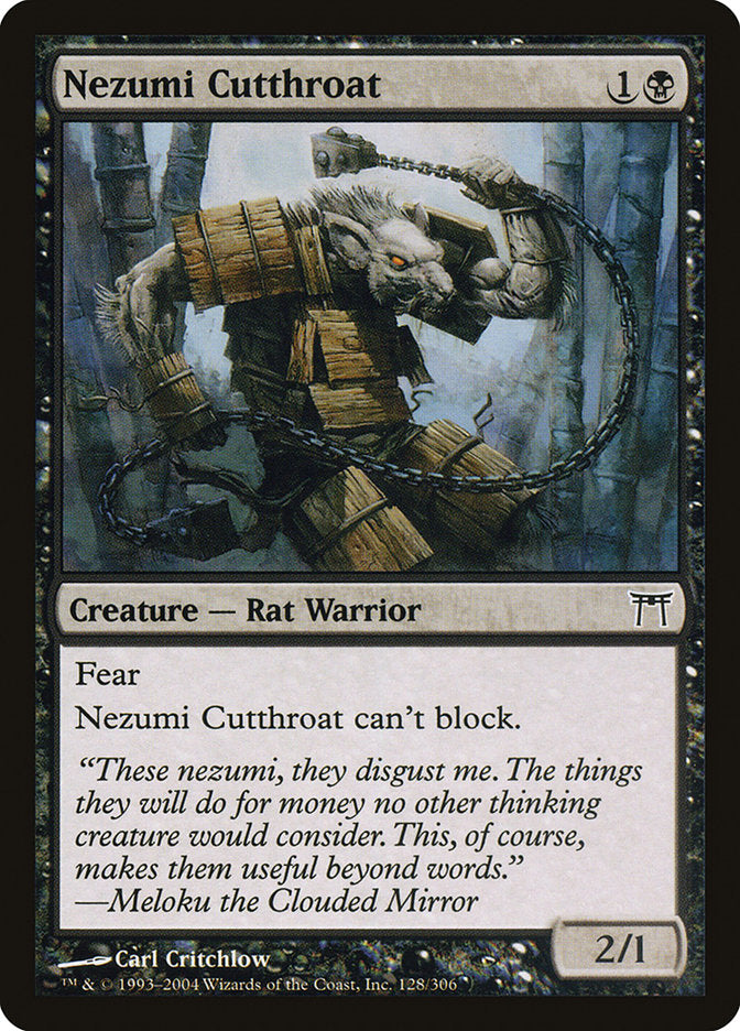 Nezumi Cutthroat [Champions of Kamigawa] | Gear Gaming Fayetteville