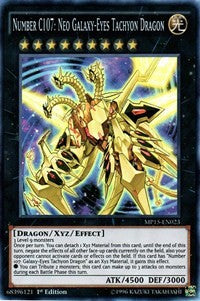 Number C107: Neo Galaxy-Eyes Tachyon Dragon [2015 Mega-Tins Mega Pack] [MP15-EN023] | Gear Gaming Fayetteville