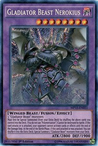 Gladiator Beast Nerokius [2015 Mega-Tins Mega Pack] [MP15-EN051] | Gear Gaming Fayetteville