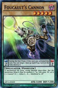 Foucault's Cannon [2015 Mega-Tins Mega Pack] [MP15-EN059] | Gear Gaming Fayetteville