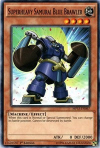 Superheavy Samurai Blue Brawler [2015 Mega-Tins Mega Pack] [MP15-EN067] | Gear Gaming Fayetteville