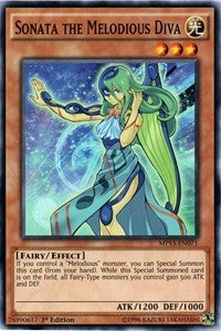 Sonata the Melodious Diva [2015 Mega-Tins Mega Pack] [MP15-EN071] | Gear Gaming Fayetteville