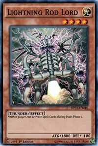 Lightning Rod Lord [2015 Mega-Tins Mega Pack] [MP15-EN216] | Gear Gaming Fayetteville