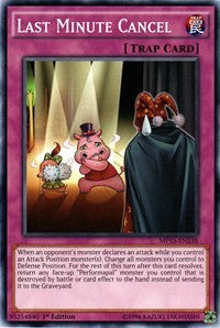 Last Minute Cancel [2015 Mega-Tins Mega Pack] [MP15-EN238] | Gear Gaming Fayetteville