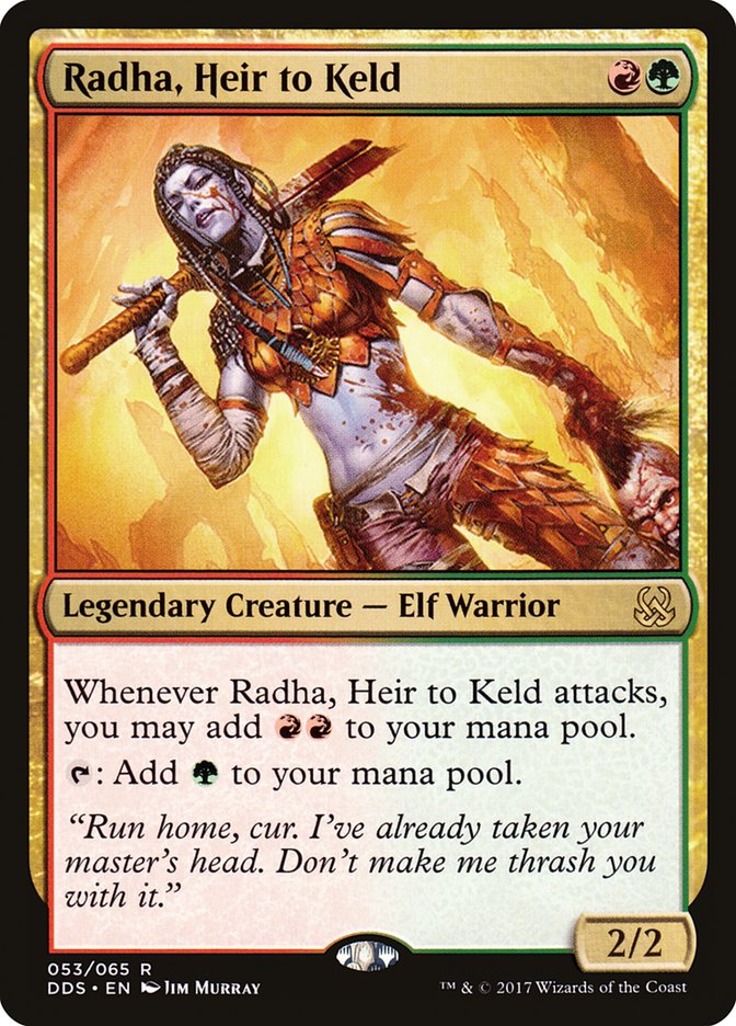 Radha, Heir to Keld [Duel Decks: Mind vs. Might] | Gear Gaming Fayetteville