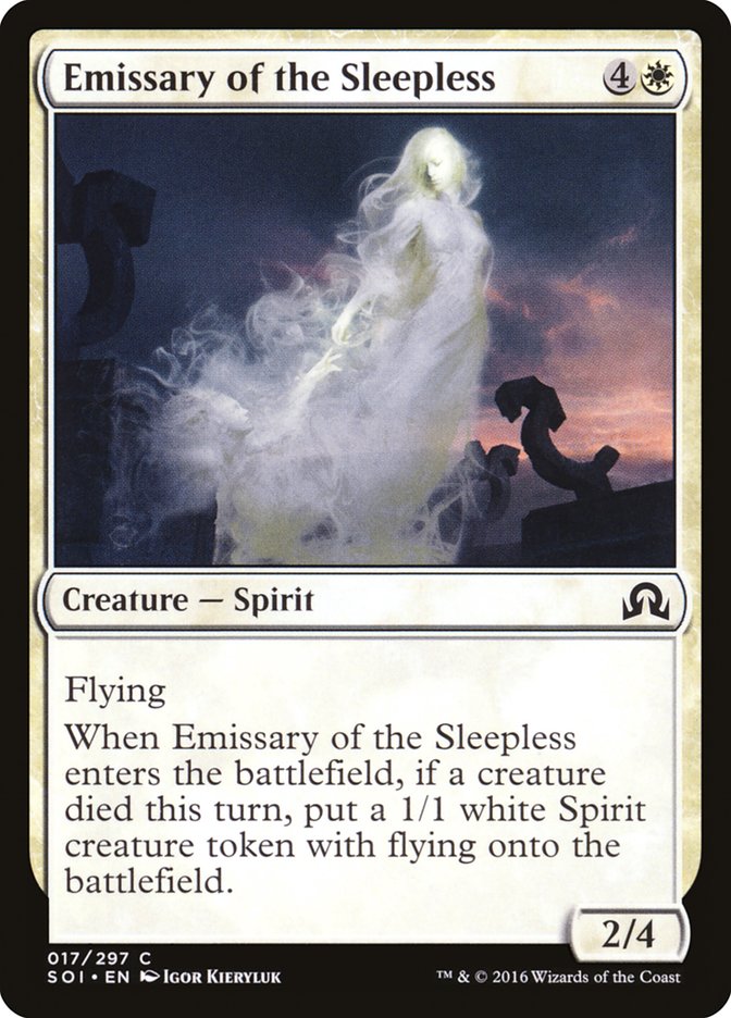 Emissary of the Sleepless [Shadows over Innistrad] | Gear Gaming Fayetteville