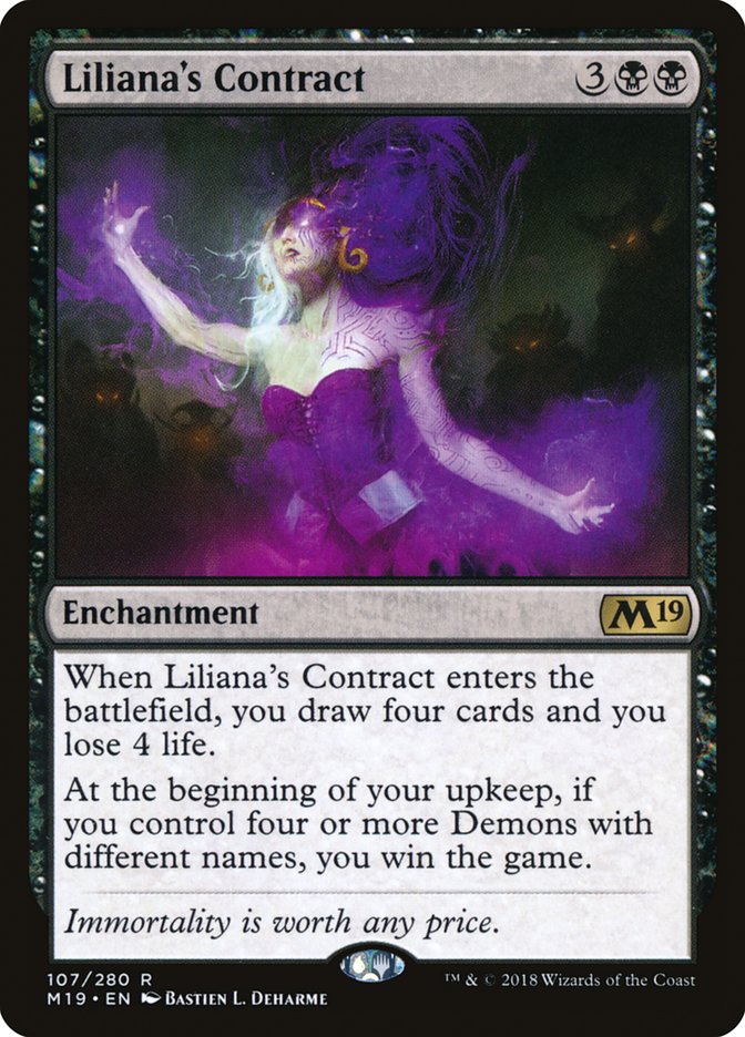 Liliana's Contract [Core Set 2019] | Gear Gaming Fayetteville