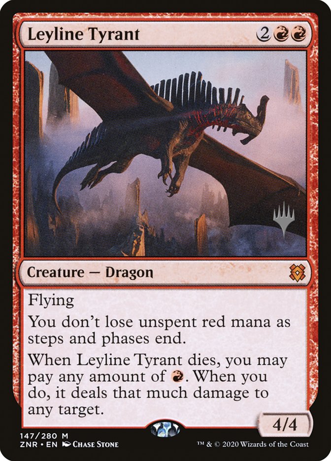 Leyline Tyrant (Promo Pack) [Zendikar Rising Promos] | Gear Gaming Fayetteville