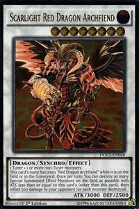 Scarlight Red Dragon Archfiend (UTR) [Dimension of Chaos] [DOCS-EN046] | Gear Gaming Fayetteville