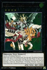 Majester Paladin, the Ascending Dracoslayer (UTR) [Dimension of Chaos] [DOCS-EN052] | Gear Gaming Fayetteville