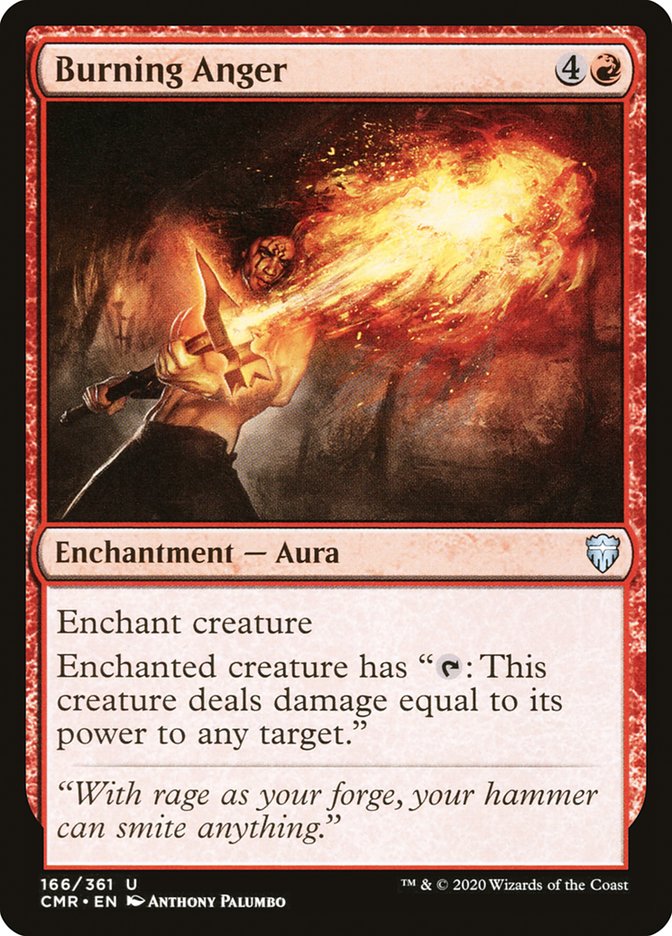 Burning Anger [Commander Legends] | Gear Gaming Fayetteville