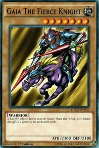 Gaia The Fierce Knight (A) [King of Games: Yugi's Legendary Decks] [YGLD-ENA05] | Gear Gaming Fayetteville