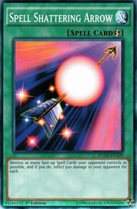 Spell Shattering Arrow (A) [King of Games: Yugi's Legendary Decks] [YGLD-ENA28] | Gear Gaming Fayetteville