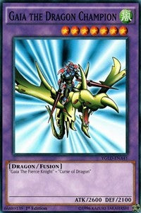 Gaia the Dragon Champion (A) [King of Games: Yugi's Legendary Decks] [YGLD-ENA41] | Gear Gaming Fayetteville