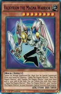 Valkyrion the Magna Warrior (B) [King of Games: Yugi's Legendary Decks] [YGLD-ENB01] | Gear Gaming Fayetteville