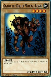 Gazelle the King of Mythical Beasts (B) [King of Games: Yugi's Legendary Decks] [YGLD-ENB10] | Gear Gaming Fayetteville