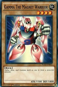 Gamma The Magnet Warrior (B) [King of Games: Yugi's Legendary Decks] [YGLD-ENB13] | Gear Gaming Fayetteville