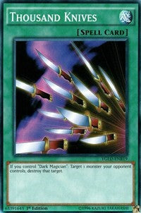 Thousand Knives (B) [King of Games: Yugi's Legendary Decks] [YGLD-ENB19] | Gear Gaming Fayetteville