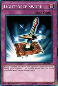 Lightforce Sword (B) [King of Games: Yugi's Legendary Decks] [YGLD-ENB37] | Gear Gaming Fayetteville