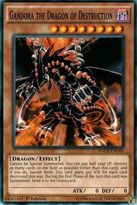 Gandora the Dragon of Destruction (C) [King of Games: Yugi's Legendary Decks] [YGLD-ENC03] | Gear Gaming Fayetteville