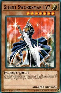 Silent Swordsman LV7 (C) [King of Games: Yugi's Legendary Decks] [YGLD-ENC06] | Gear Gaming Fayetteville