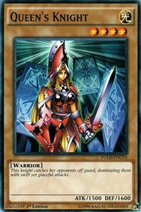 Queen's Knight (C) [King of Games: Yugi's Legendary Decks] [YGLD-ENC14] | Gear Gaming Fayetteville