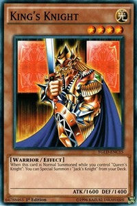 King's Knight (C) [King of Games: Yugi's Legendary Decks] [YGLD-ENC15] | Gear Gaming Fayetteville