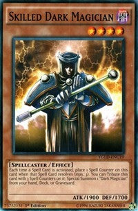 Skilled Dark Magician (C) [King of Games: Yugi's Legendary Decks] [YGLD-ENC19] | Gear Gaming Fayetteville