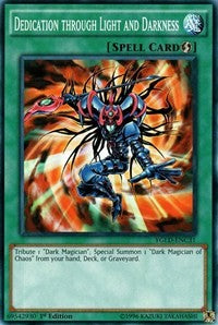 Dedication through Light and Darkness (C) [King of Games: Yugi's Legendary Decks] [YGLD-ENC31] | Gear Gaming Fayetteville