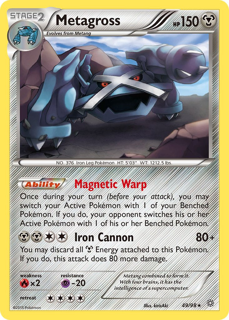 Metagross (49/98) (Theme Deck Exclusive) [XY: Ancient Origins] | Gear Gaming Fayetteville