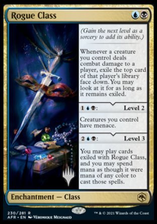 Rogue Class (Promo Pack) [Dungeons & Dragons: Adventures in the Forgotten Realms Promos] | Gear Gaming Fayetteville